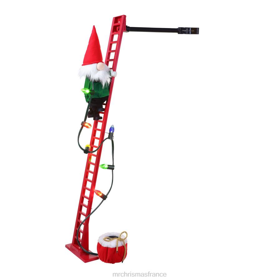 décoration Mr. Christmas Gnome super grimpant animé de 43 pouces D00B37