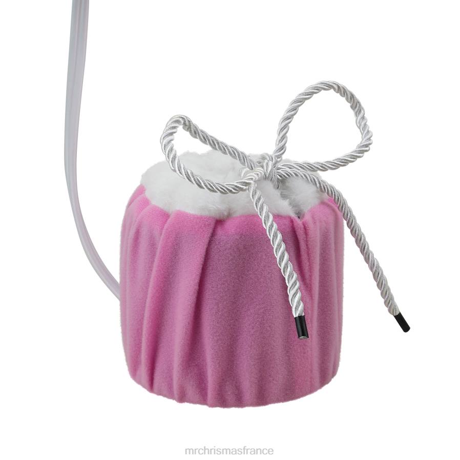 décoration Mr. Christmas Père Noël noir super grimpant pastel animé 43