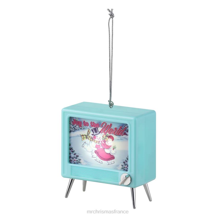 décoration Mr. Christmas Ornement TV LED musical 3,75