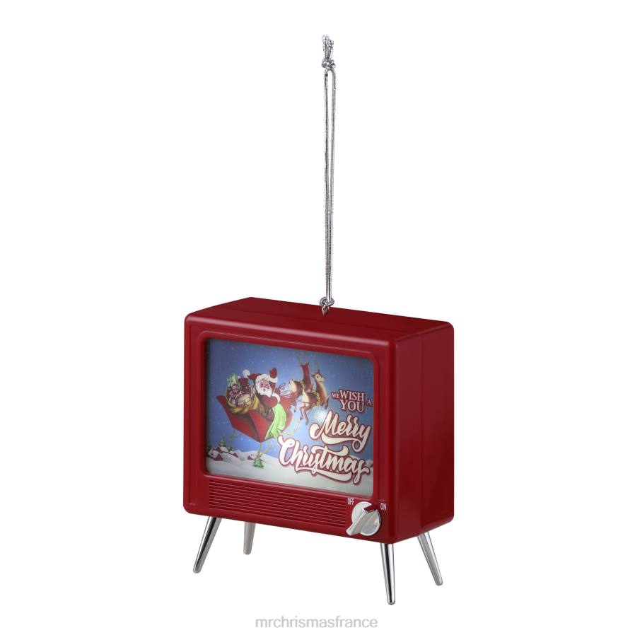 décoration Mr. Christmas Ornement TV LED musical 3,75