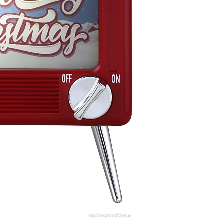 décoration Mr. Christmas Ornement TV LED musical 3,75