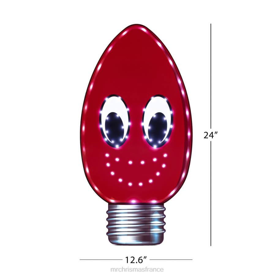 décoration Mr. Christmas Ampoule vintage chantante extérieure 24