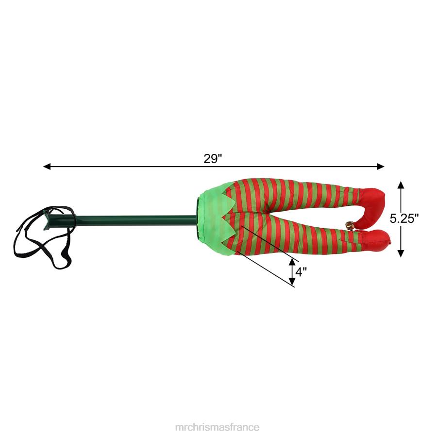 décoration Mr. Christmas Kickers elfes animés de 16 pouces D00B182