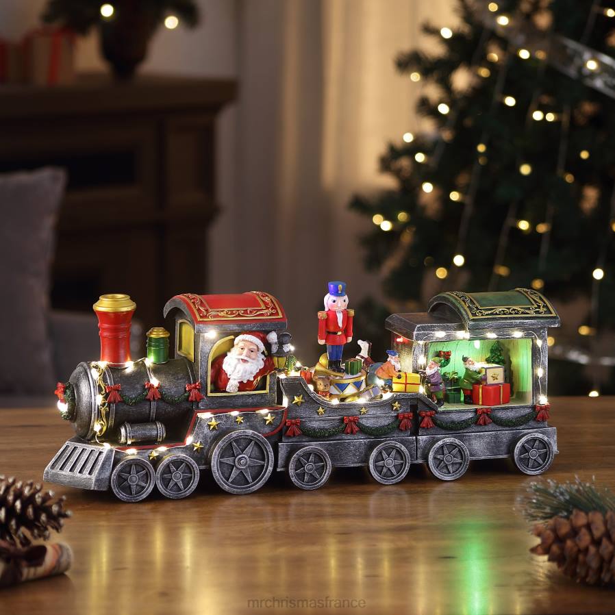 décoration Mr. Christmas Train de Noël animé 20