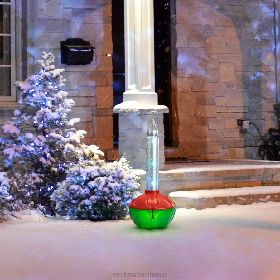 décoration Mr. Christmas Lumière à bulles moulée par soufflage vintage de 24 pouces D00B178