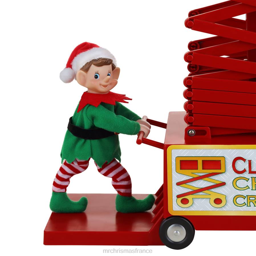 décoration Mr. Christmas Ascenseur du Père Noël animé et musical 50