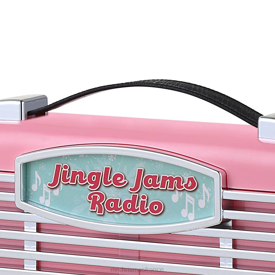 décoration Mr. Christmas jingle rétro jams radio-rose D00B230