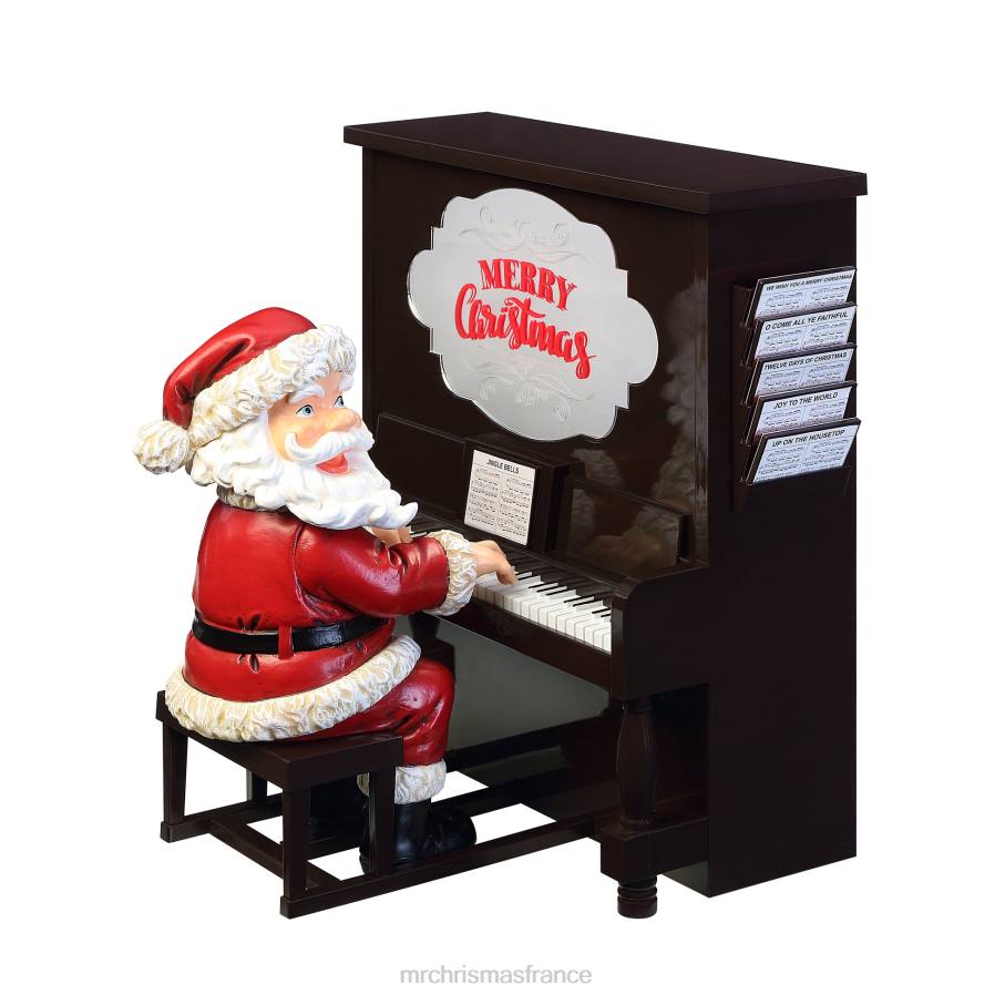 décoration Mr. Christmas 10" chante avec le Père Noël D00B142