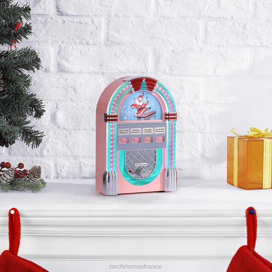 décoration Mr. Christmas Jukebox rétro 9