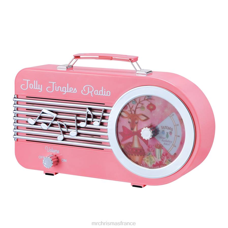 décoration Mr. Christmas Radio Jolly Jingles 10,5" D00B85